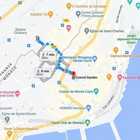 Charming 2-bedroom With Sea View 150m From Monaco *